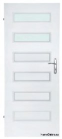 Bathroom doors with interior glass Born 70