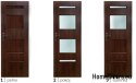 Bathroom doors with interior glass Casandra 60