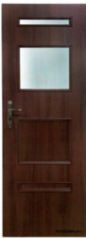 Bathroom doors with interior glass Casandra 70