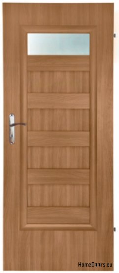 Bathroom doors with interior glass Oxen 70