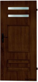 Bathroom doors with interior glass Volans 80