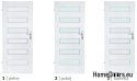 Room doors with interior glass Born 70