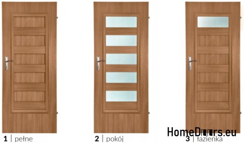 Room doors with interior glass Oxen 70 Room doors with interior glass Oxen 70