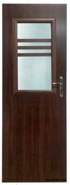 Bathroom doors with interior glass Mirach 60