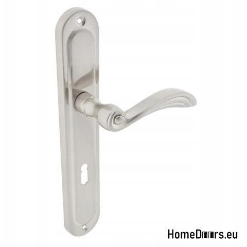 KLAMKA DRZWIOWA PRZEBICIE KLUCZ GRACJA NIKIEL SATY