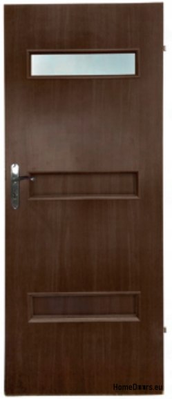 Bathroom doors with interior glass Antares 80