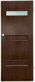 Bathroom doors with interior glass Antares 90