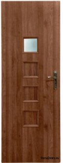Bathroom doors with interior glass Atria 70