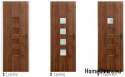 Bathroom doors with interior glass Atria 70