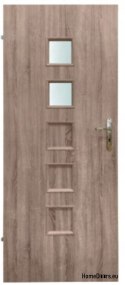 Bathroom doors with interior glass Hamal 70