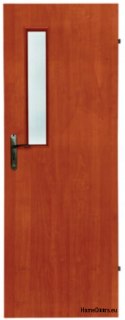 Bathroom doors with interior glass Izar 90