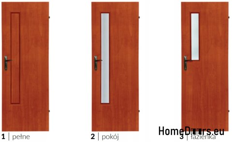 Bathroom doors with interior glass Izar 90 Bathroom doors with interior glass Izar 90
