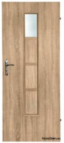 Bathroom doors with interior glass Jantar 90