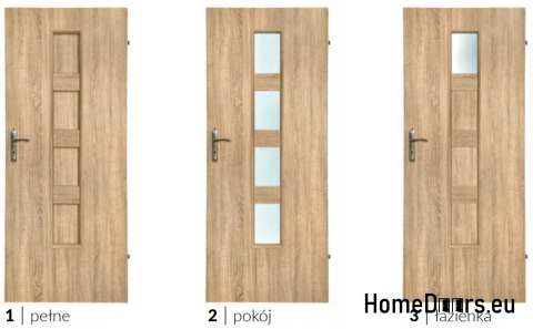 Bathroom doors with interior glass Szargot 70 Bathroom doors with interior glass Szargot 70