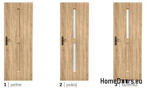 Room doors with interior glass Donta 90 Room doors with interior glass Donta 90