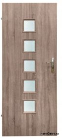 Room door with interior glass Hamal 90