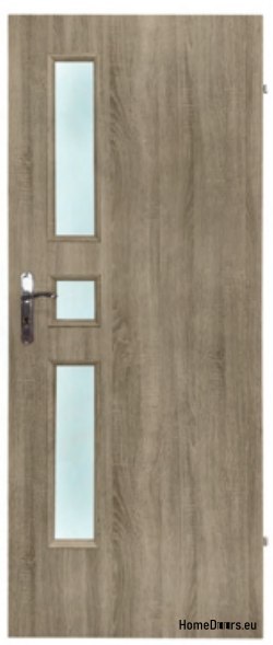 Room doors with interior glass Modo 80
