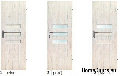 Room door with interior glass Oris 60 Room door with interior glass Oris 60