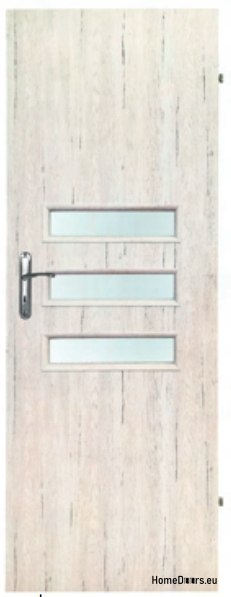Room doors with interior glass Oris 90