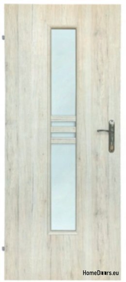 Glazed doors with interior glass Wega 70