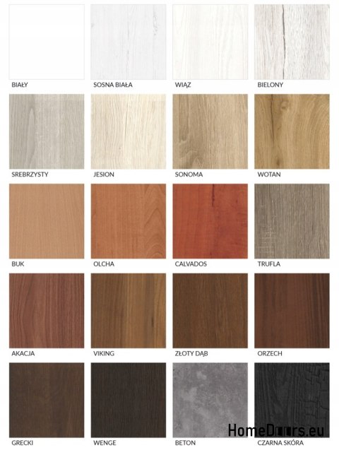 Bathroom door with glass Hiara 60 Bathroom door with glass Hiara 60