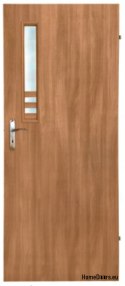 Bathroom doors with interior glass AMA 60