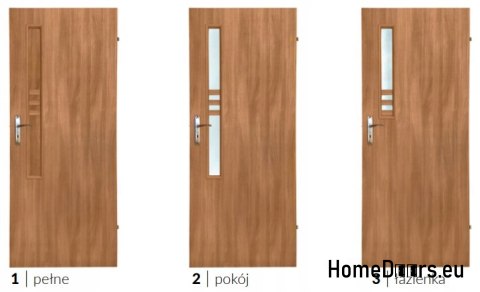 Bathroom doors with interior glass AMA 60 Bathroom doors with interior glass AMA 60