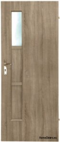Bathroom doors with interior glass Kodi 90