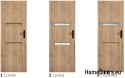 Bathroom doors with interior glass Rosler 60
