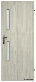Room door with glass Aseida 70