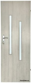 Room door with glass Hiara 60