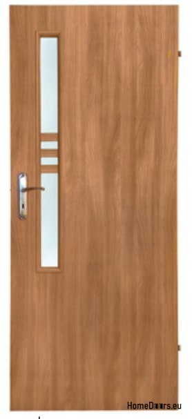 Room doors with interior glass AMA 70