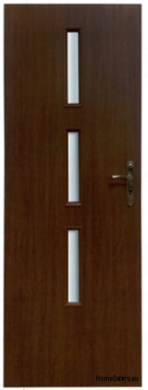 Room doors with interior glass Kari 70