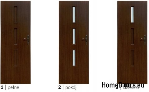 Room doors with interior glass Kari 70 Room doors with interior glass Kari 70