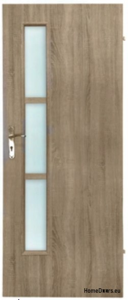 Room doors with interior glass Kodi 80