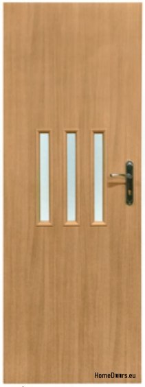 Room doors with interior glass Korpol 90