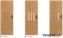 Room doors with interior glass Korpol 90