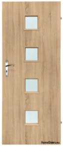 Room doors with interior glass Werso 80