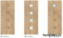 Room doors with interior glass Werso 80