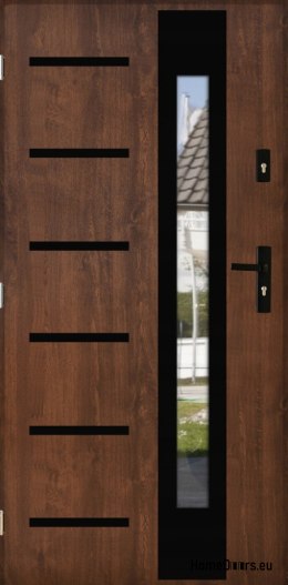 Exterior doors THICK 72 WARM WITH MIRROR ON HAND