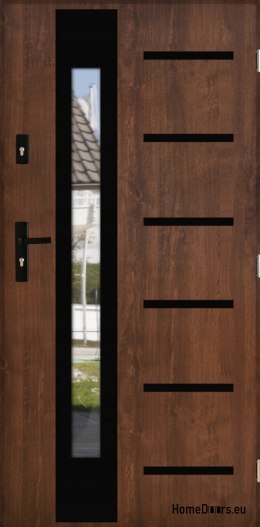 Exterior doors THICK 72 WARM WITH MIRROR ON HAND