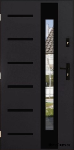 Exterior doors THICK 72 WARM WITH MIRROR ON HAND