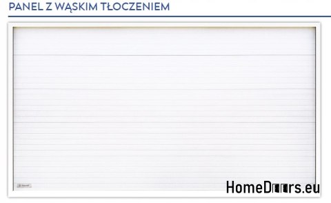 Brama garażowa segmentowa 2375x2250 mm Brama garażowa segmentowa 2375x2250 mm