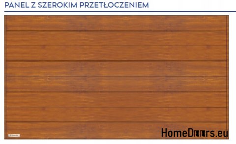 Brama garażowa segmentowa 2375x2250 mm Brama garażowa segmentowa 2375x2250 mm