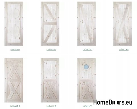 Loft pine sliding interior doors LF-4 60/70/80/90/100 Loft pine sliding interior doors LF-4 60/70/80/90/100