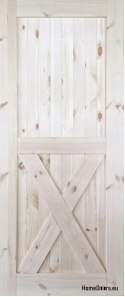 Loft pine sliding interior doors LF-6 60/70/80/90/100