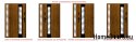 Exterior door with extra bed thick foam 120