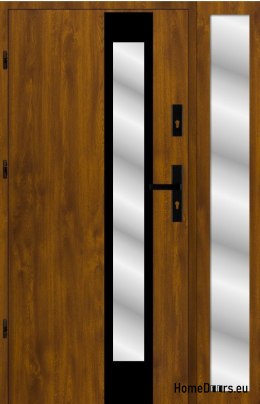 Exterior door with extra bed, thick foam 130