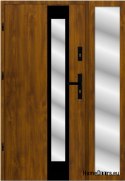 Exterior door with extra bed thick foam 140