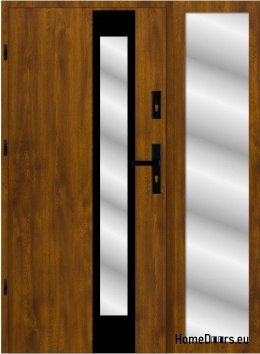 Exterior door with extra bed thick foam 150